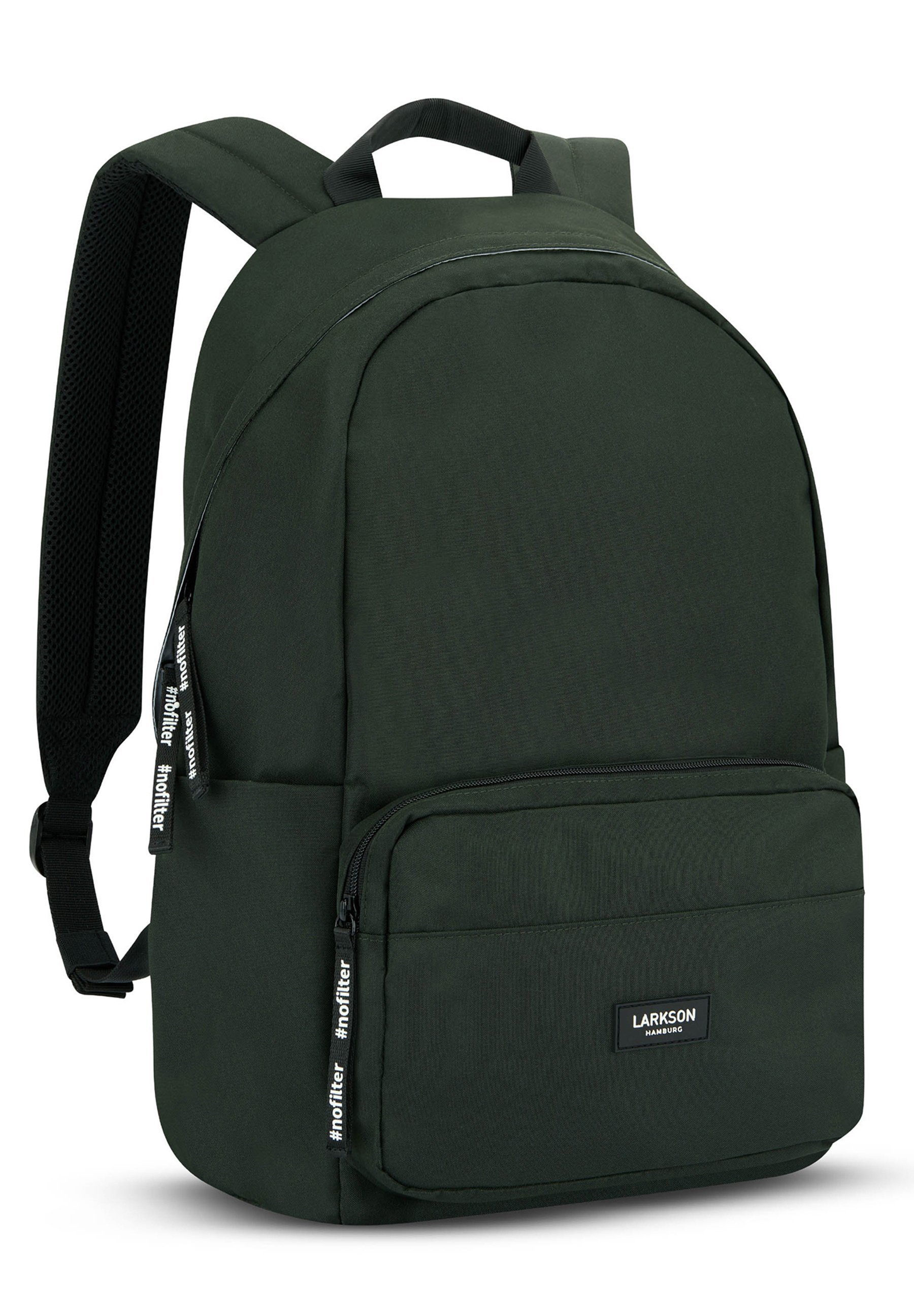 Larkson NO 3 - School bag - dunkelgrün
