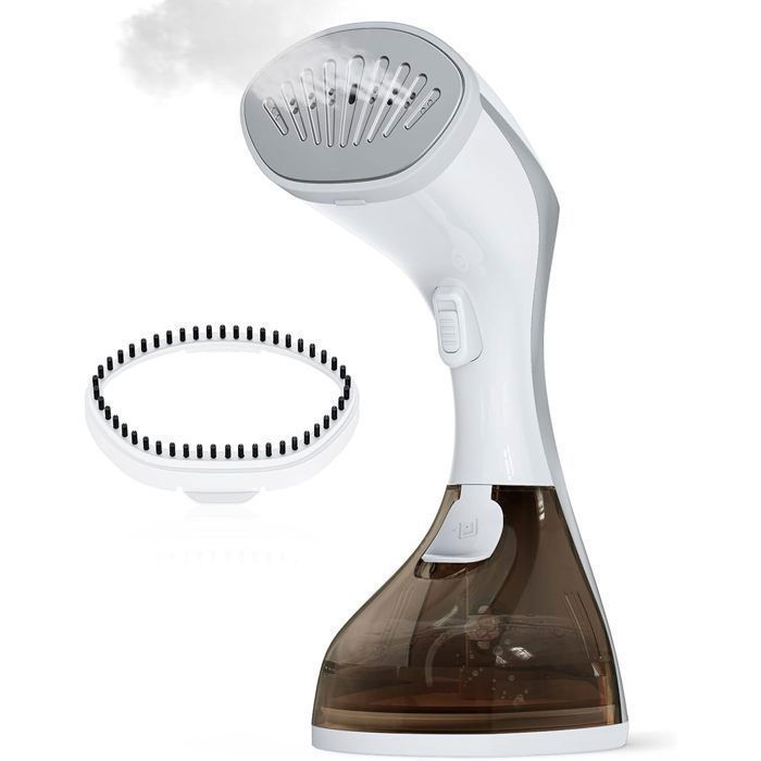 Vaporizador de ropa, plancha portátil, 1500 W, 250 ml, 25 g/min. Vaporizador de mano, 3 modos de vapor, ideal para el hogar y los viajes.