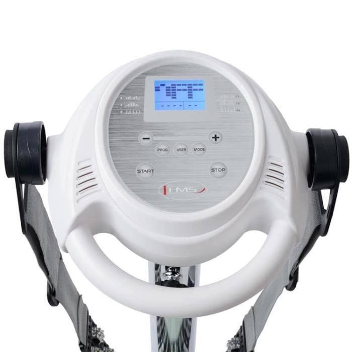 Vibration Plate - HMS - MA1001 - Massage Device - Fitness - Black