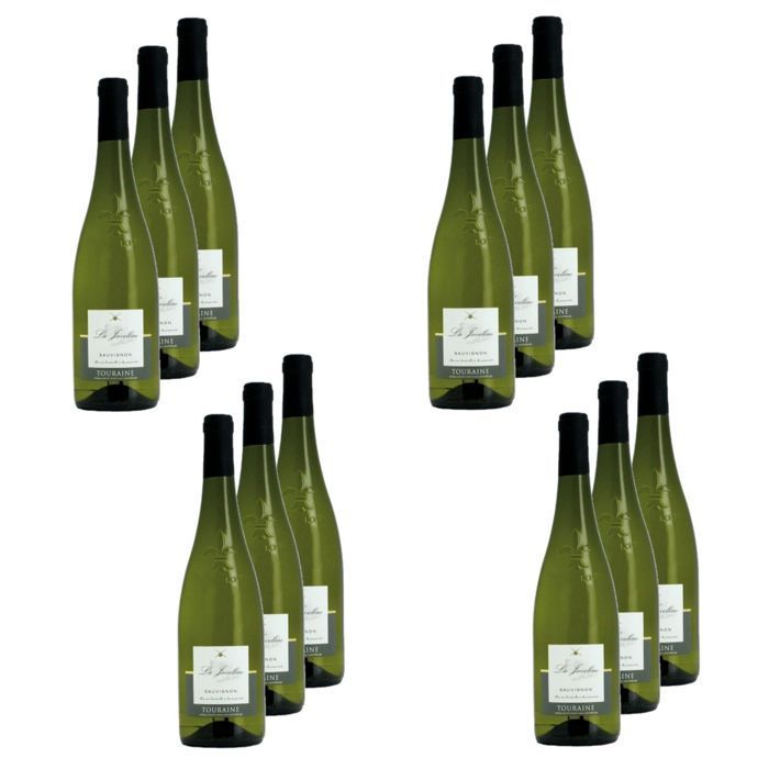 Touraine - Lote de 12 botellas de Sauvignon Blanc La Javeline AOP - Botellas de 750 ml