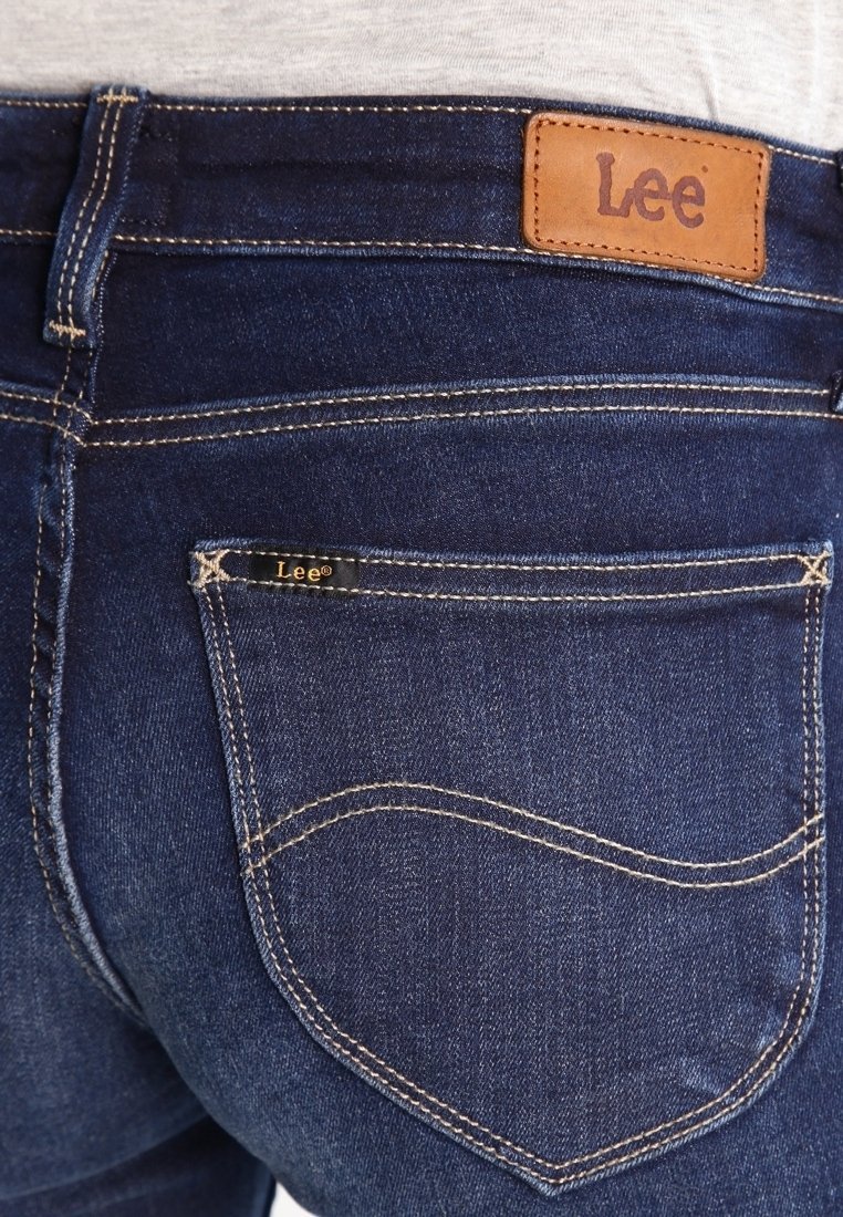Lee Jeans Skinny Fit - donkerblauwe denim