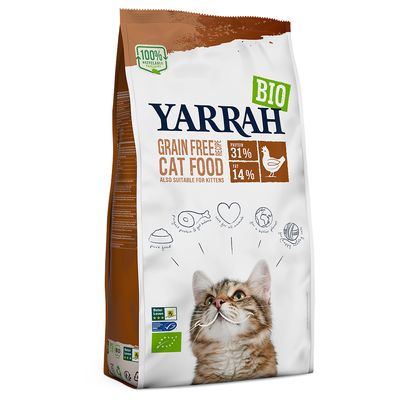 Yarrah Bio-Getreidefrei mit Bio-Huhn und Bio-Fisch