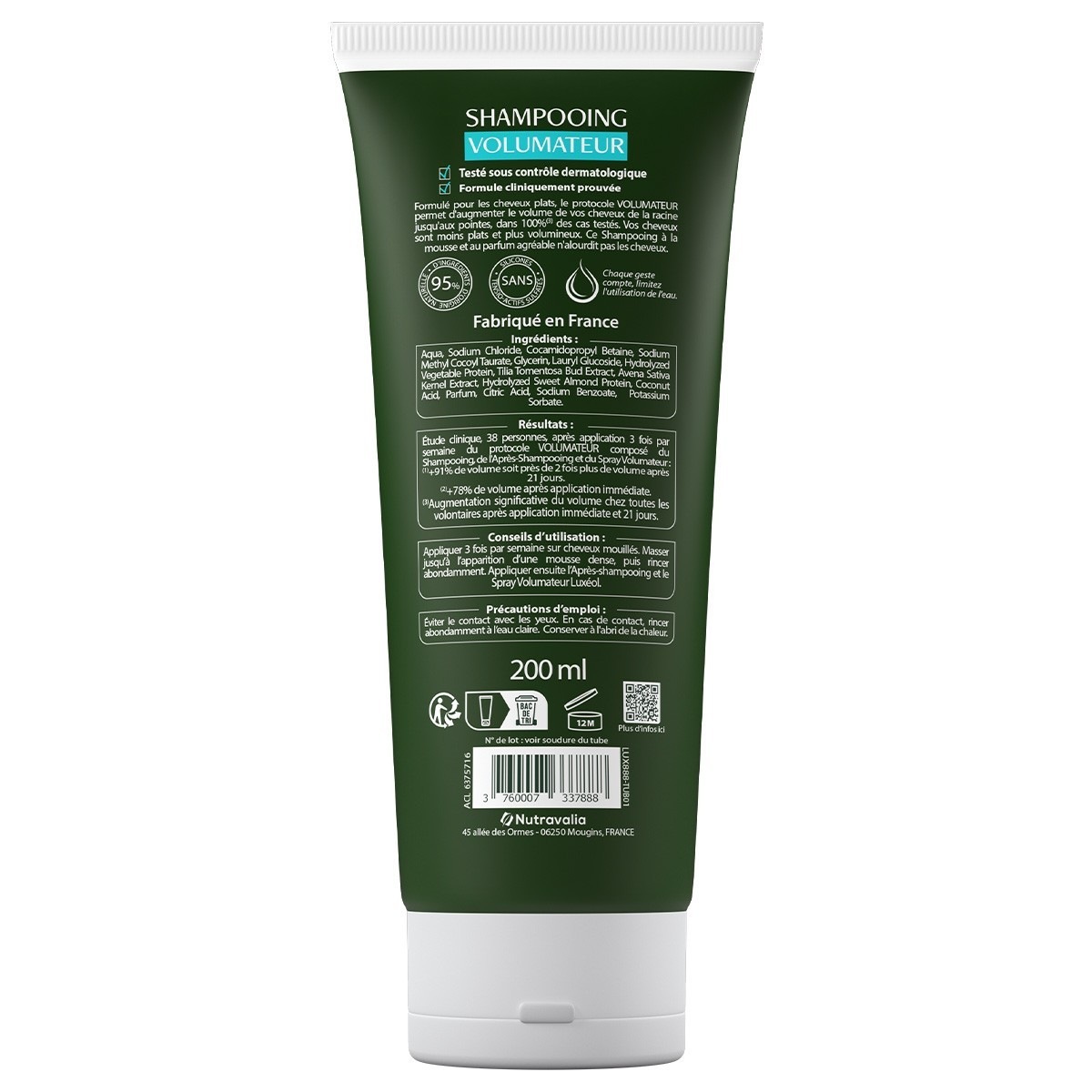 Luxéol Shampoing volumateur