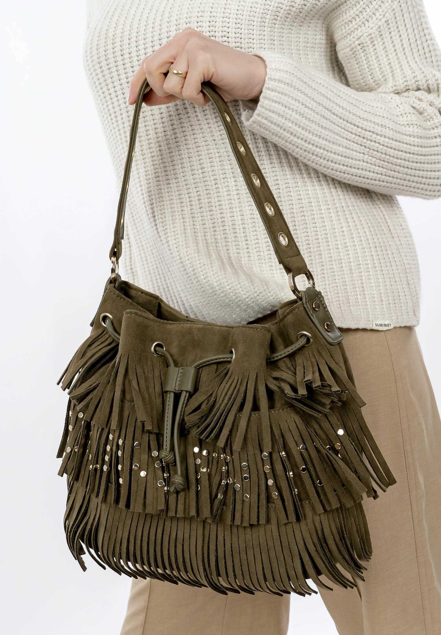 SURI FREY Håndveske - olivengrønn