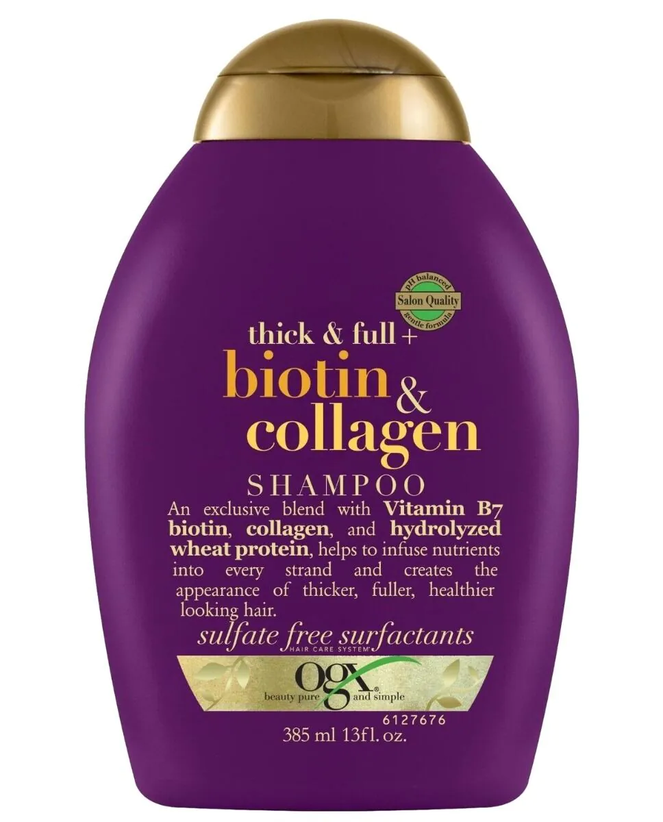 OGX Biotyn & Kolagen Szampon z biotyną i kolagenem