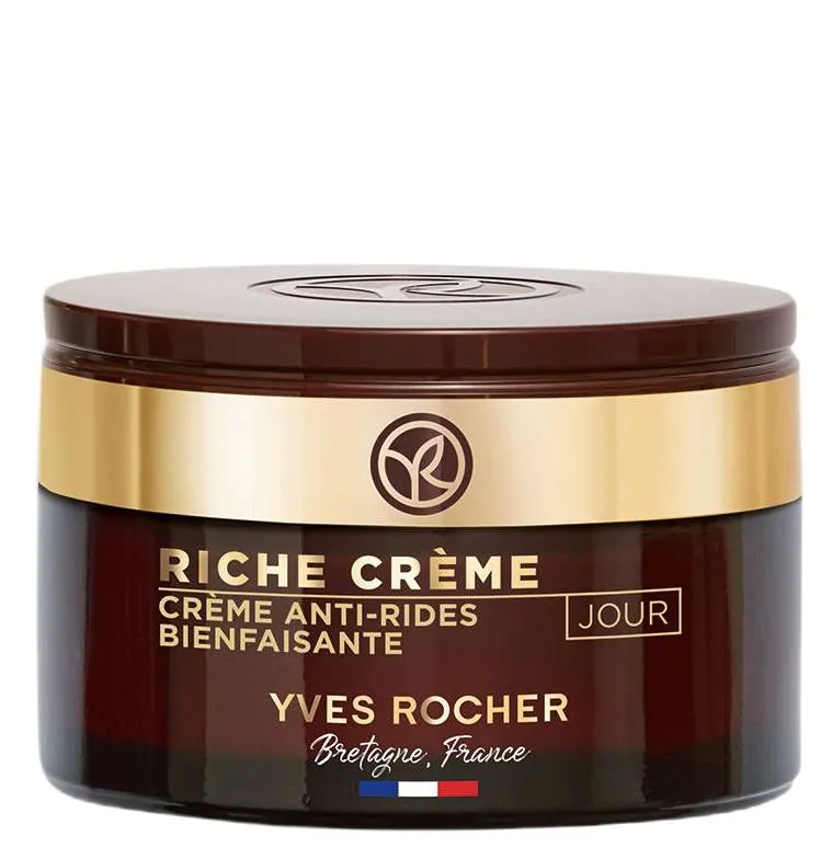 Yves Rocher Riche Creme Przeciwzmarszczkowy krem regenerujący na dzień