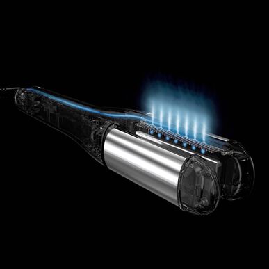 Plancha alisadora de vapor profesional L'Oréal Professionnel SteamPod 4 Edición Limitada Glacial Utopia 1 unidad 1 unidad
