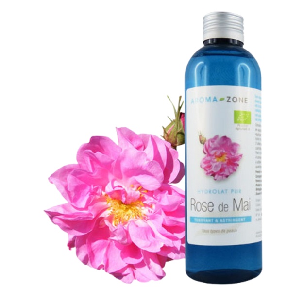 Hidrolato de rosa de mayo orgánico