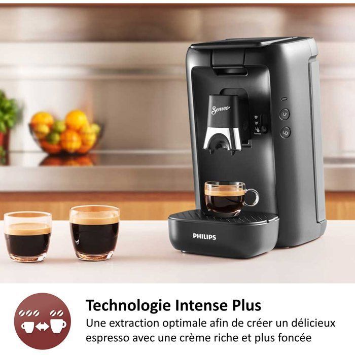 Pod coffee machine - PHILIPS - SENSEO - CSA260/51 - Maestro - Cashmere Grey