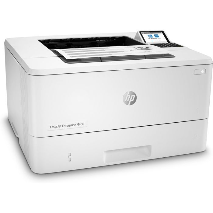 HP LaserJet Enterprise M406dn black and white laser multifunction printer