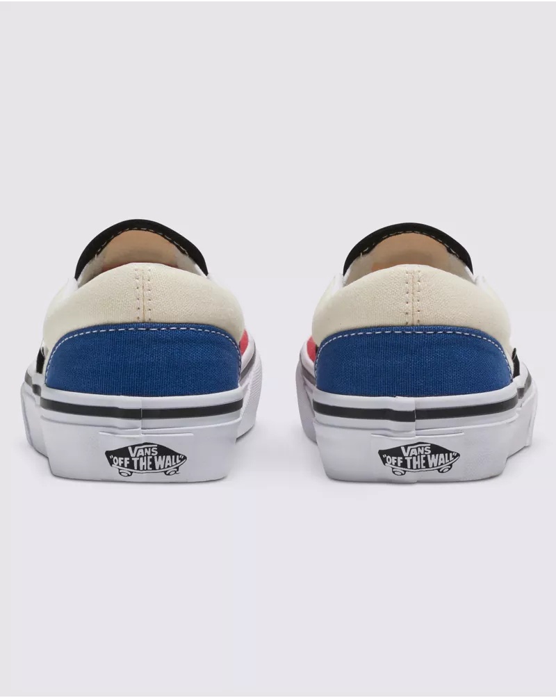 Kids Classic Slip-On Color Block Shoe