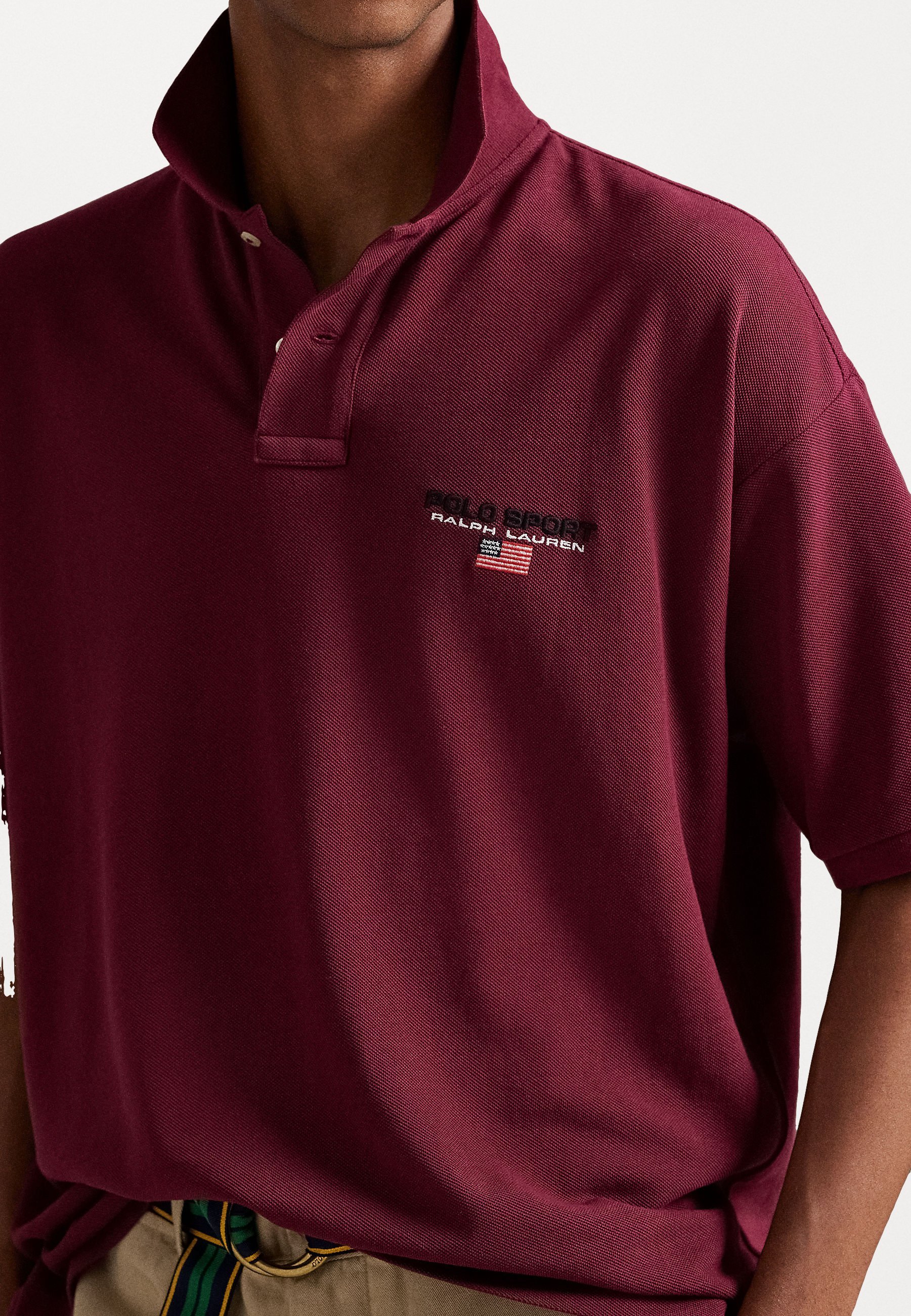 Polo Ralph Lauren KRÓTKI RĘKAW - Koszulka polo - kolor jasnowiśniowy