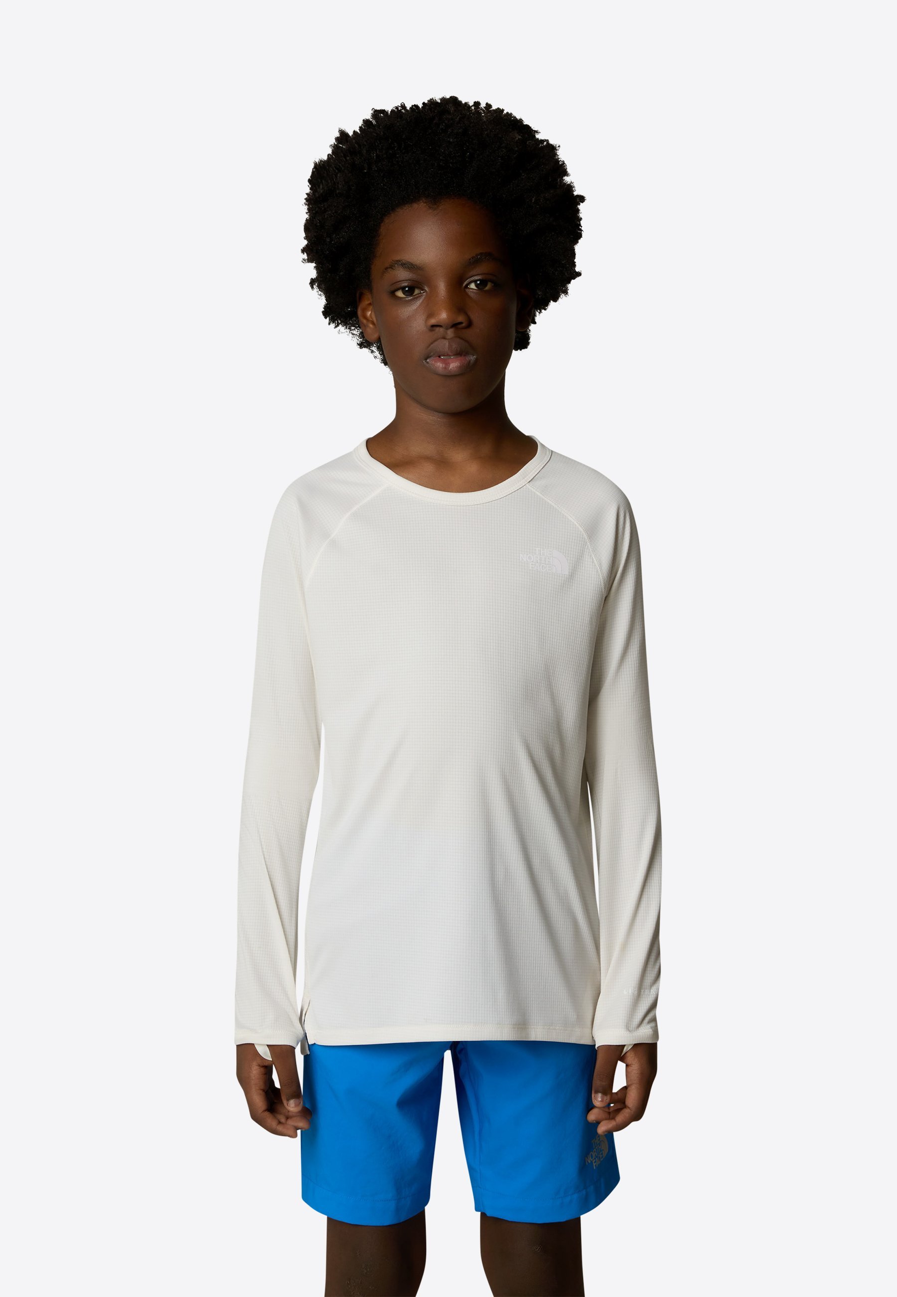 The North Face SUNRISER T-shirt, - Top met lange mouwen - wit duin