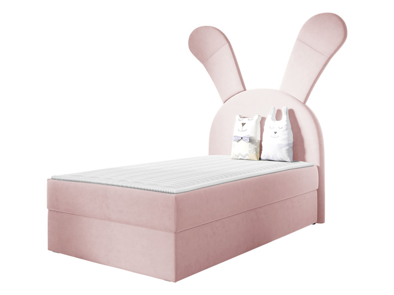 Łóżko kontynentalne Bunny Light 100x200, Strona: Prawa