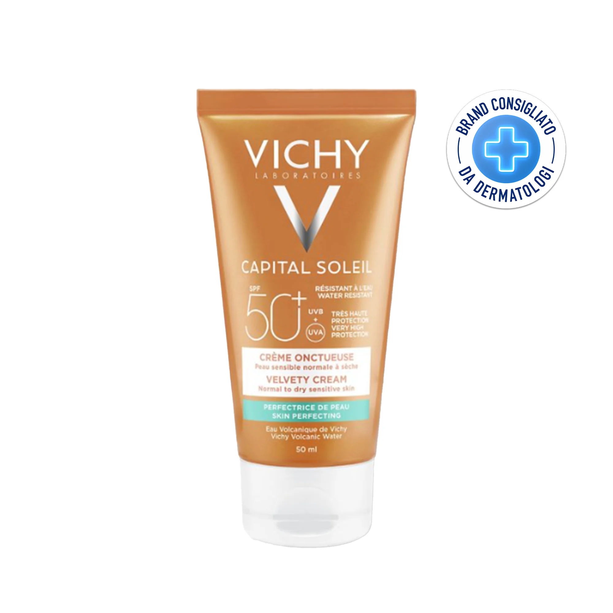 VICHY Ideal Soleil Velvety Face Sunscreen SPF 50+ 50 ml