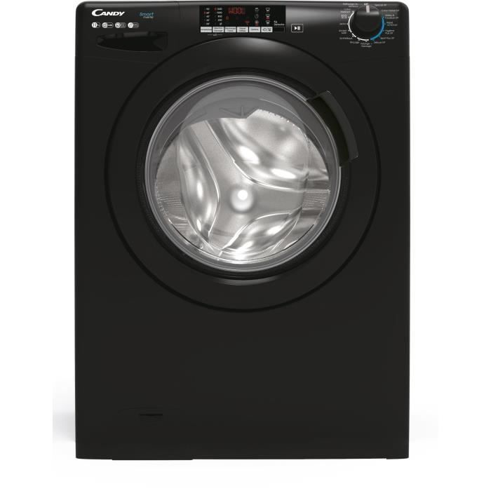 CANDY CS 1411TXMBBE/FR Front-Loading Washing Machine - 11 kg - Induction - 60cm Wide - 1400 rpm - Energy Class A - Black
