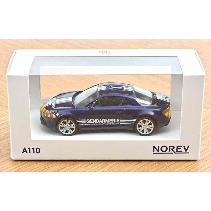 ALPINE A110 GENDARMERIE 2017 1/43 NOREV Jet-car Auto da collezione