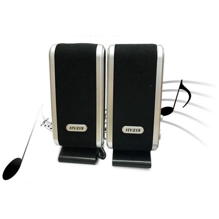 USB Speakers - SODIAL - 2-way - 600W - Integrated Volume Control - Wired