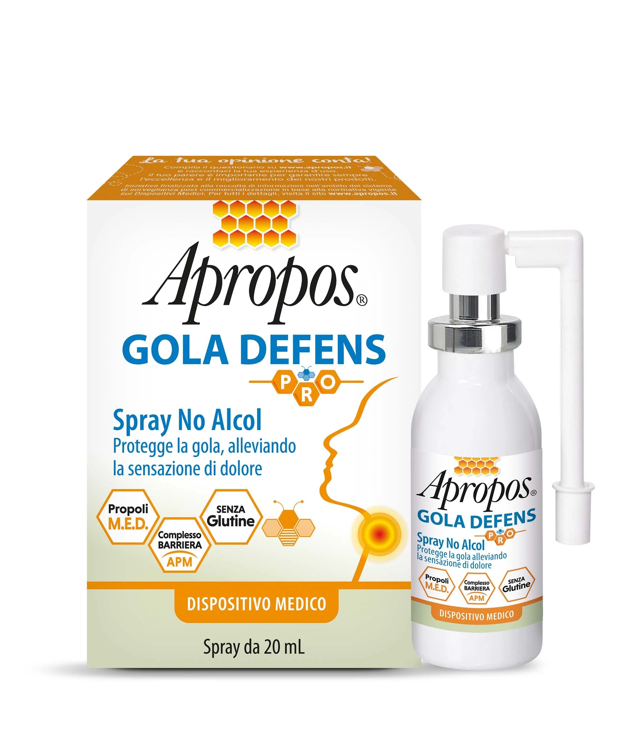 À PROPOS DE Gola Defens Pro Spray sans alcool 20 ml effet adoucissant et apaisant