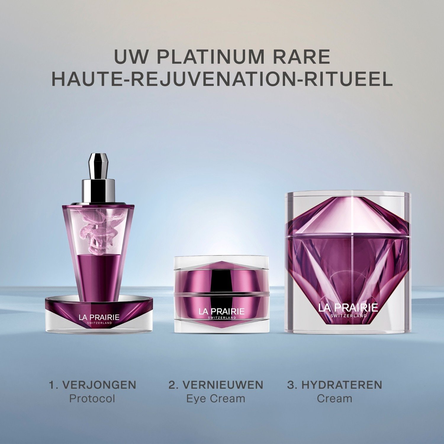 La Prairie hidratantni serum Platinum Rare Haute-Rejuvenation Protocol - 24 ml