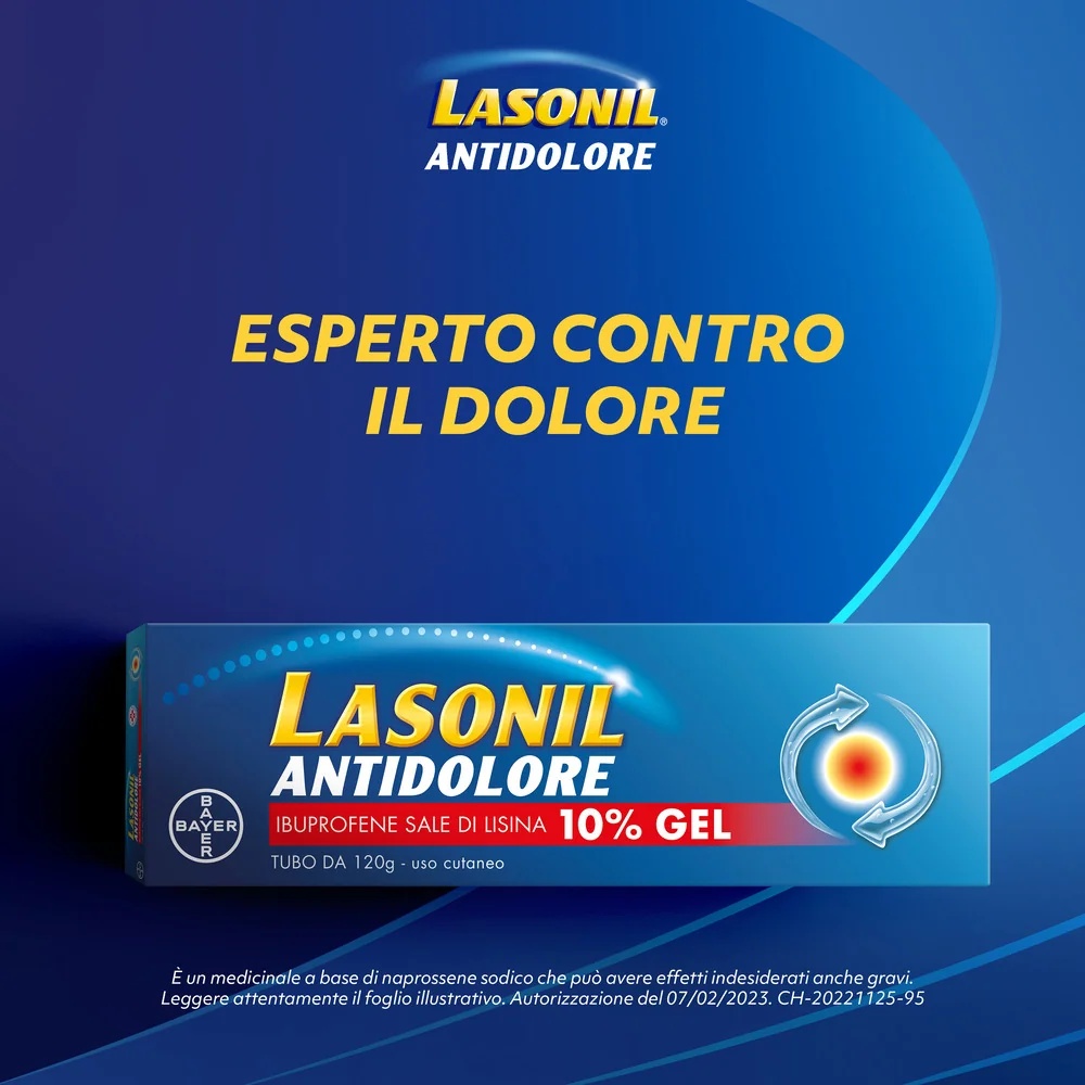LASONIL Gel Lasonil contra el dolor y la inflamación 120 g Dolor muscular