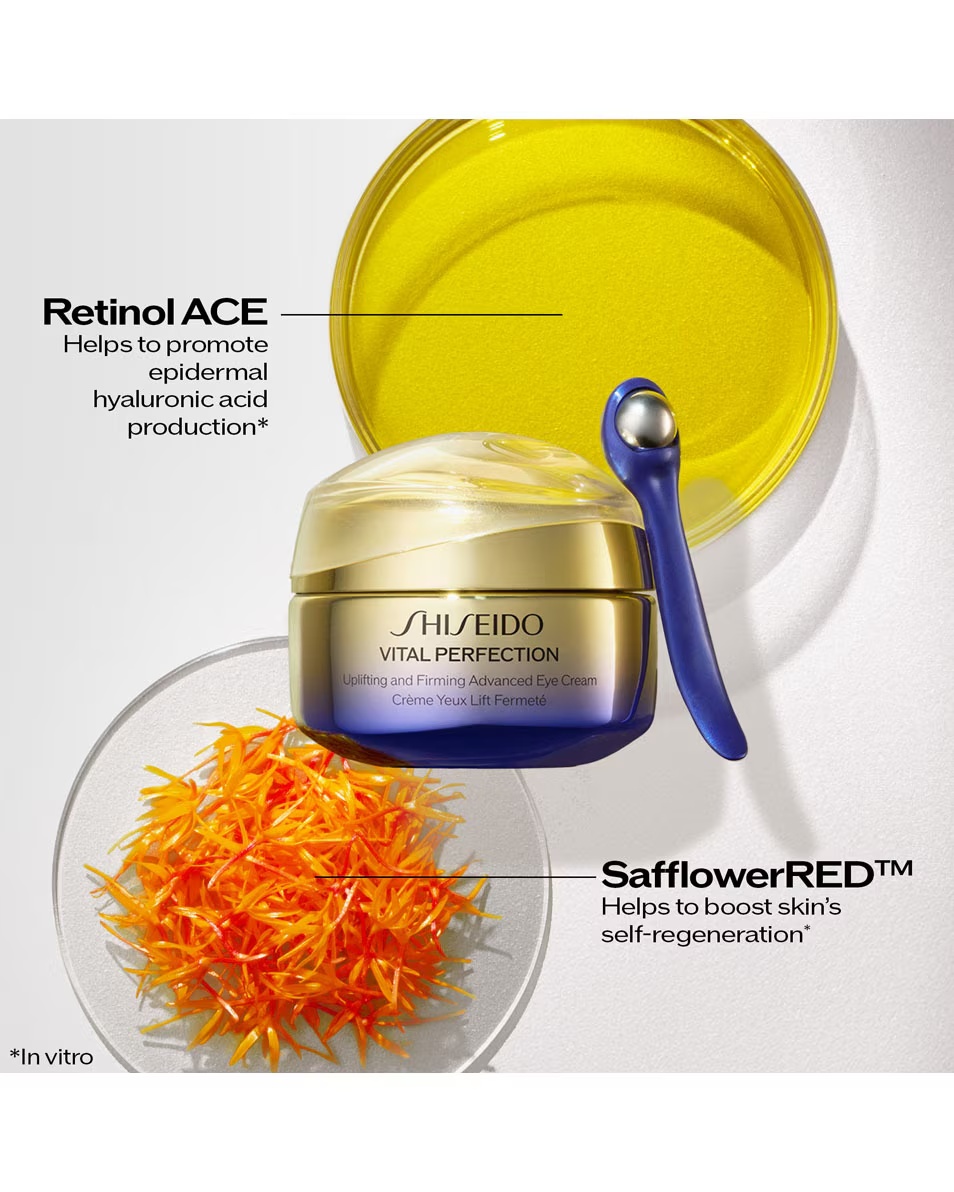 SHISEIDO Vital Perfection podižuća i učvršćujuća napredna krema za oči