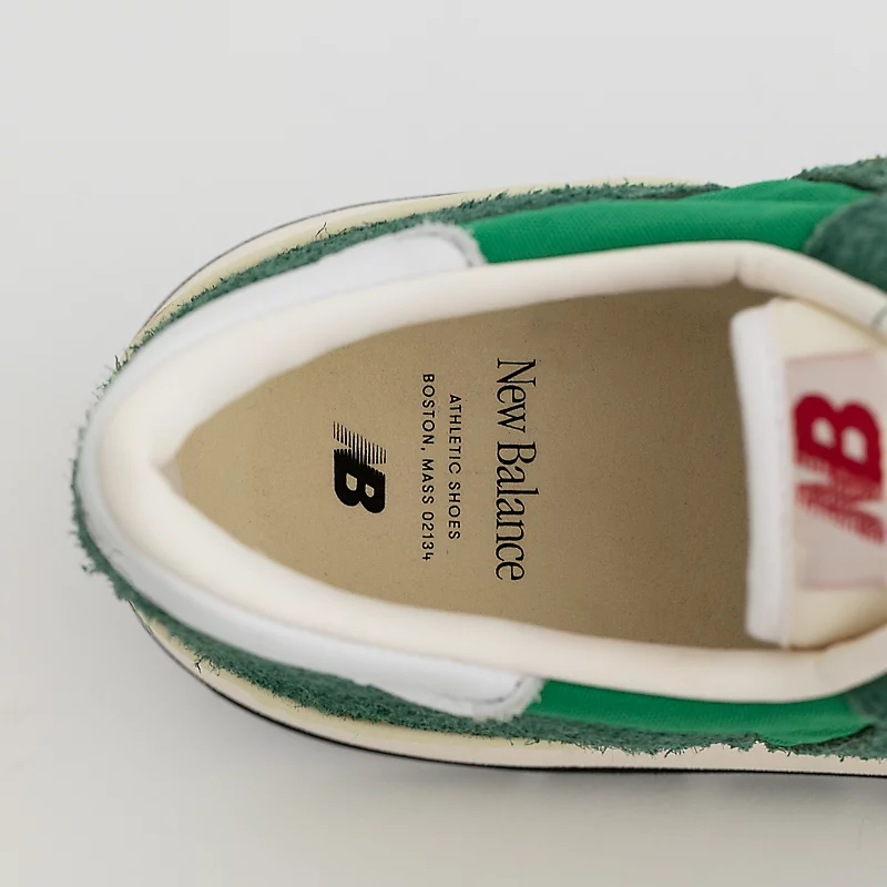 Men's MADE in USA 990 - Green with Gold