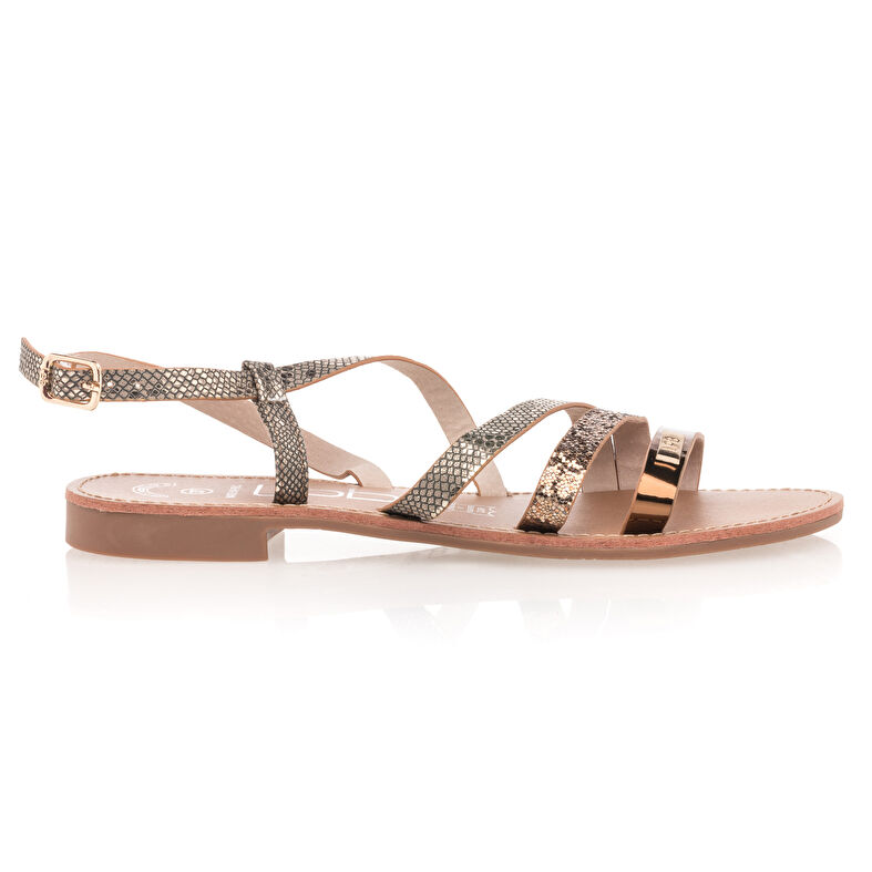 Sandalias amarillas para mujer / Zapatos de punta abierta