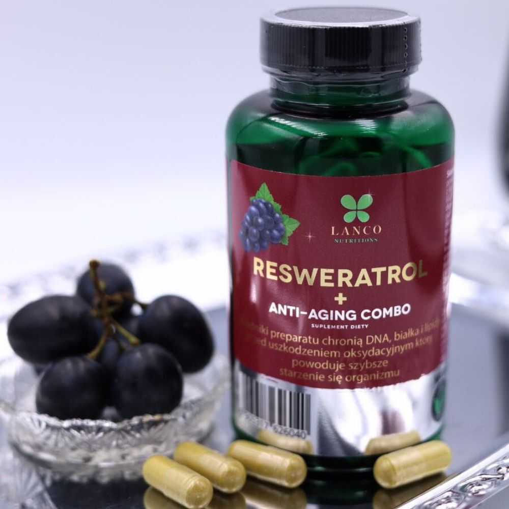 Lanco Nutritions resveratrols + pretnovecošanās līdzeklis
