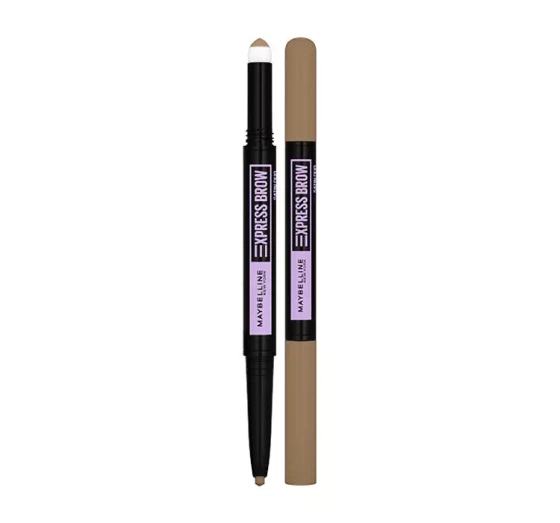 Maybelline Express Brow Satin Duo dwustronna kredka do brwi 01 Dark Blonde 0,71 g