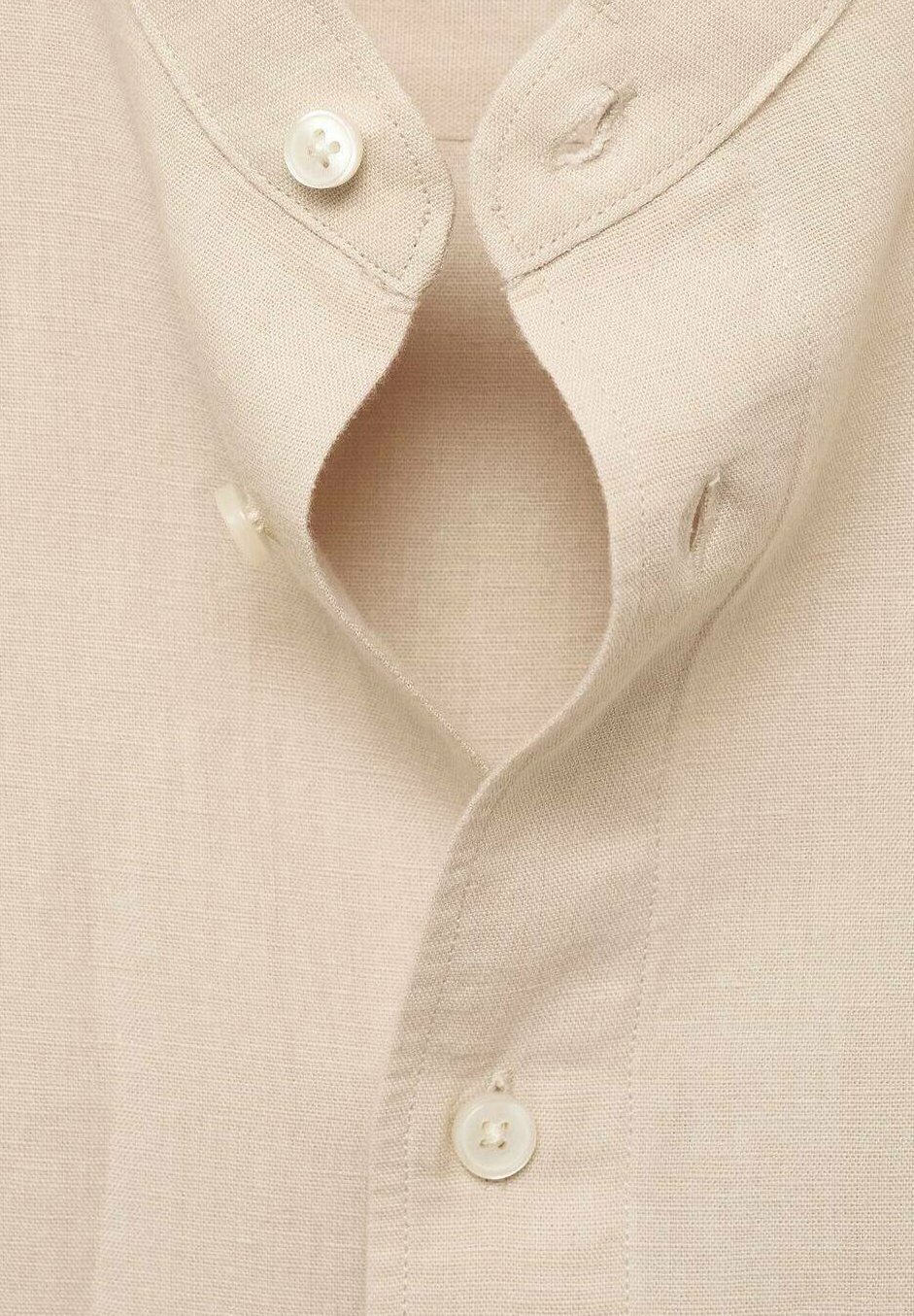 Mango MAO COLLAR - Chemise - sable