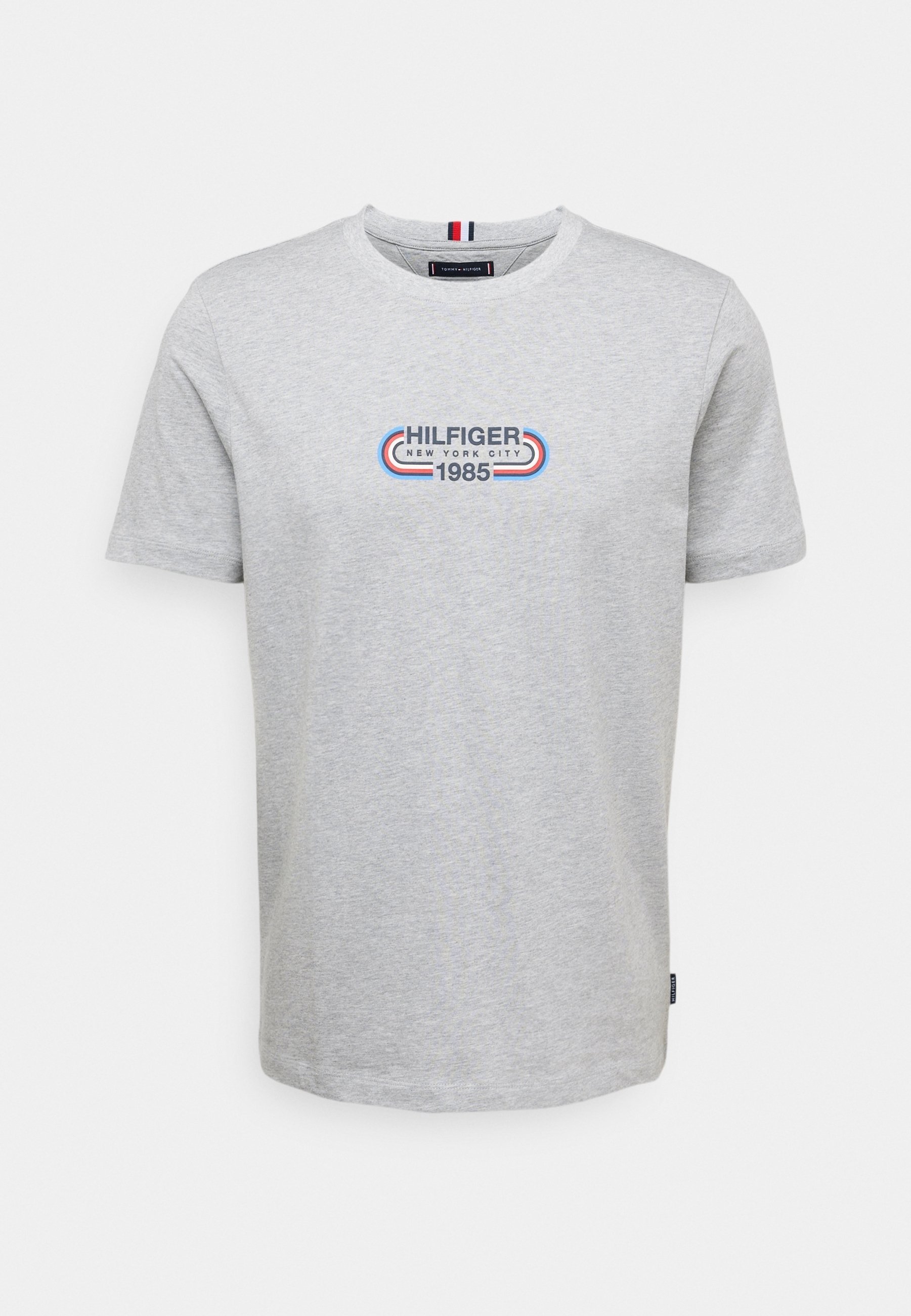 Tommy Hilfiger T-shirt met print - grijs