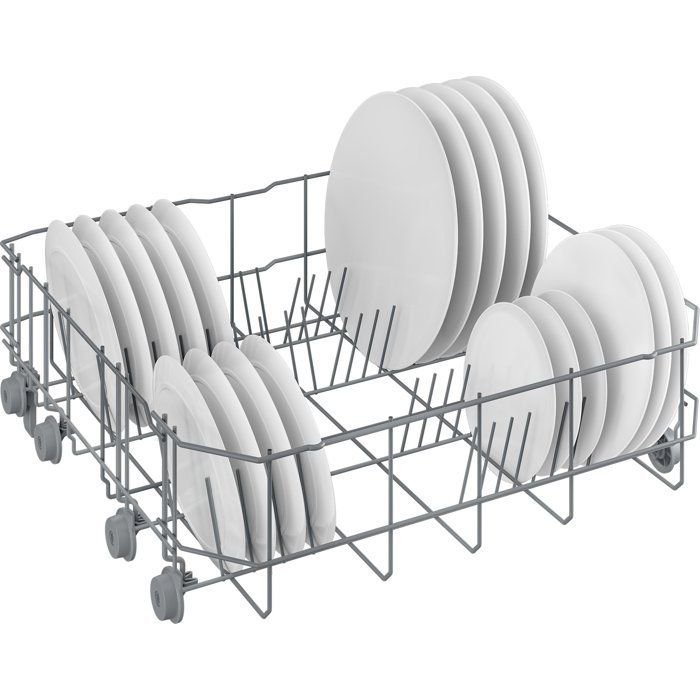 Lavastoviglie a libera installazione BEKO serie b100 DVN06430X - 14 coperti - Larghezza 60 cm - 47 dB - Apertura automatica della porta - Acciaio inossidabile