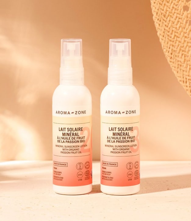 Lait solaire minéral SPF 20