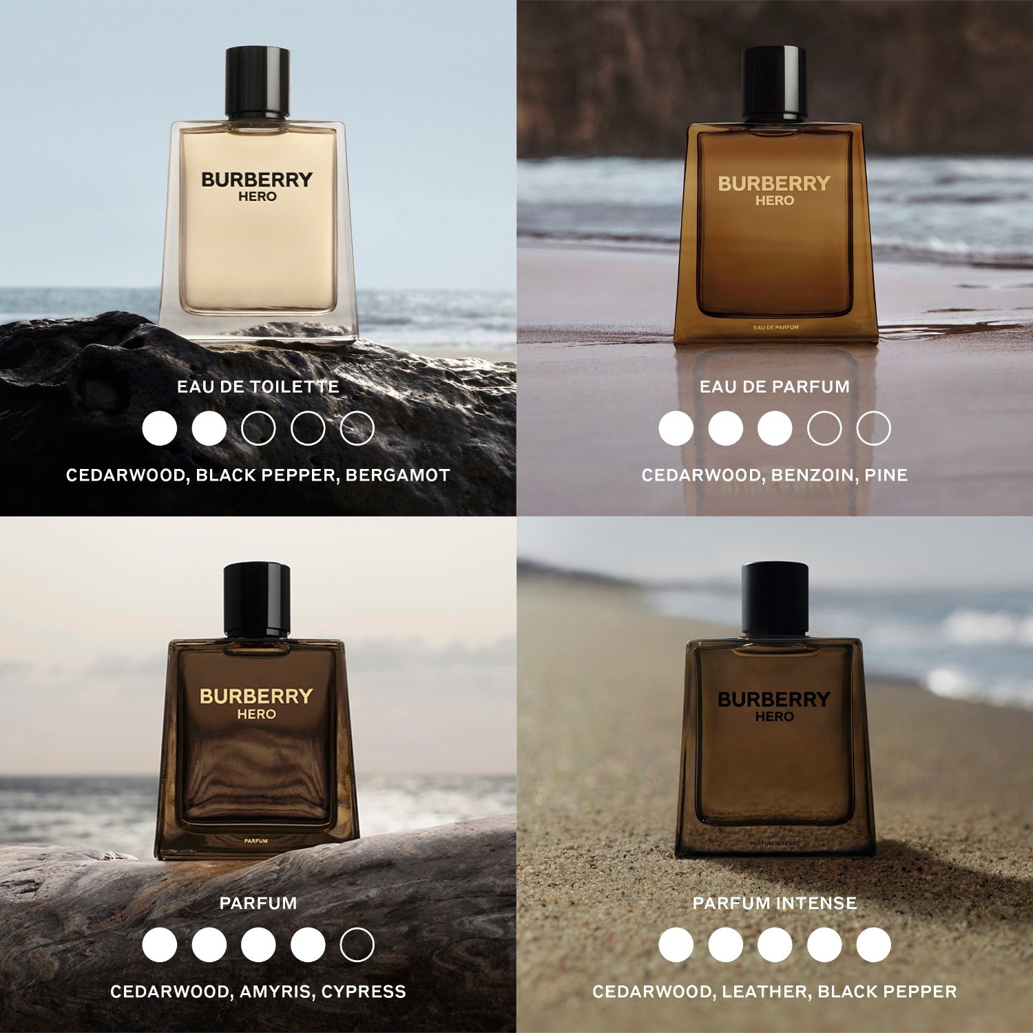 BURBERRY Parfum Hero Intense - 50 ml