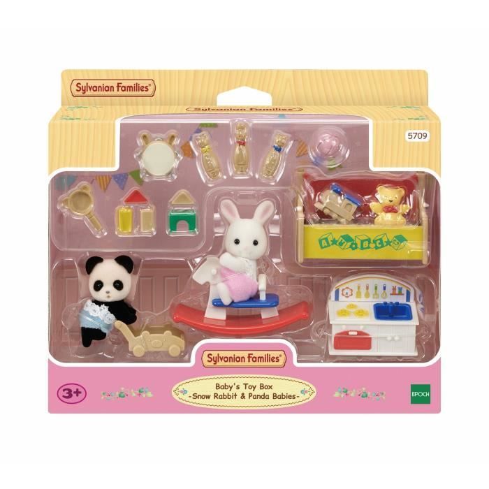 Figurines miniatures - SYLVANIAN FAMILIES - Le coffre à jouets des bébés