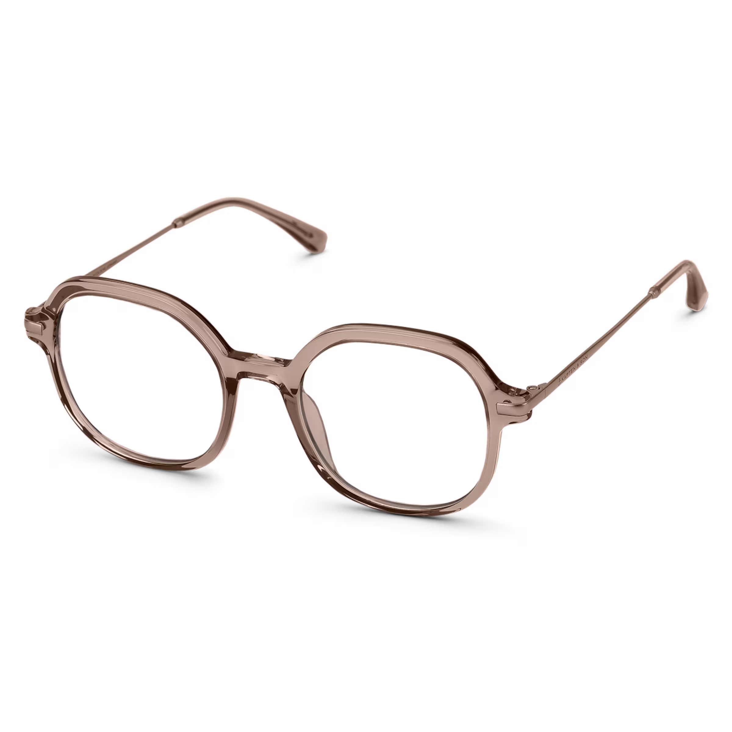 Lunettes Tallinn Transparent Hazel avec verres correcteurs