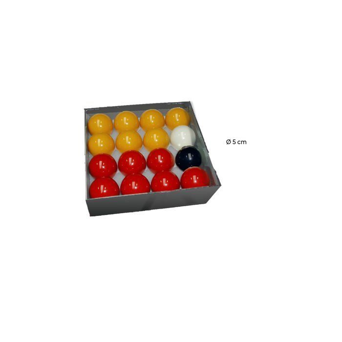 Pack billes billard pool en résine - Pool - Rendez-Vous Déco