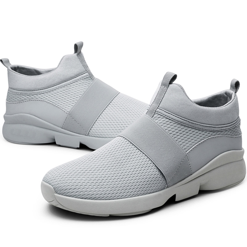 Herre Pustende Løpesko Store Størrelser Herre Innendørs Utendørs Sport Uformelle Sneakers Damesko Myke Såler Snøring