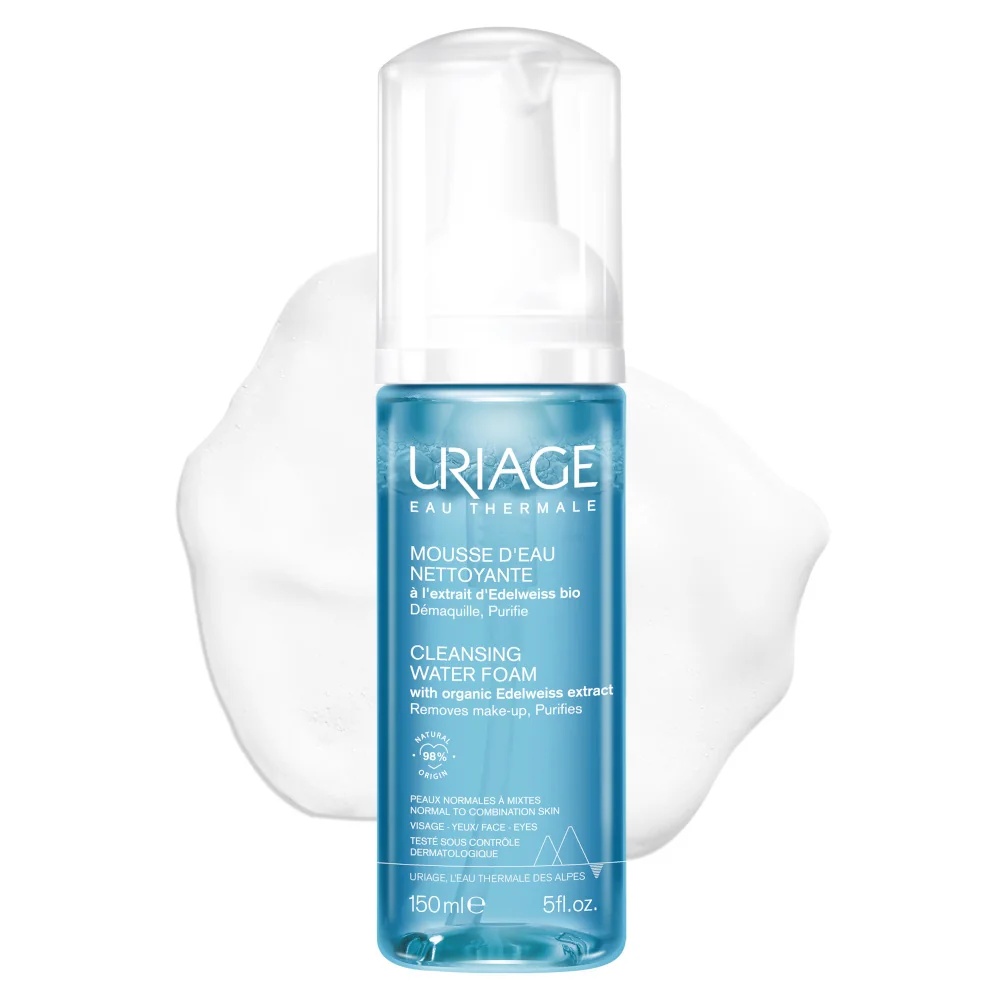 URIAGE Uriage Mousse D'Eau Nettoyante 150 ml Micellair reinigingsschuim