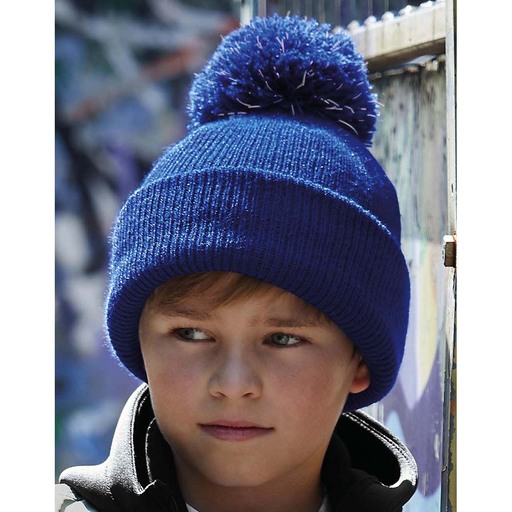 Gorro Con Pompón Beechfield Para Niños