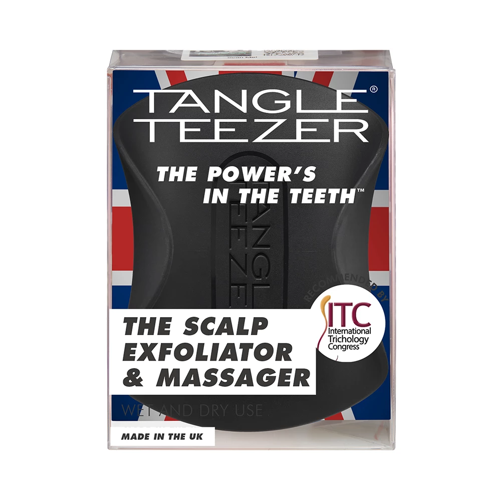 Perie de păr pentru scalp Onyx Black - Tangle Teezer