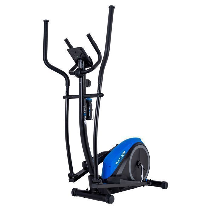 Elíptica THUNDER® ATROX | Magnética | 110 kg | 8 niveles de resistencia | Sensores | Compacta | Para entrenamiento en casa