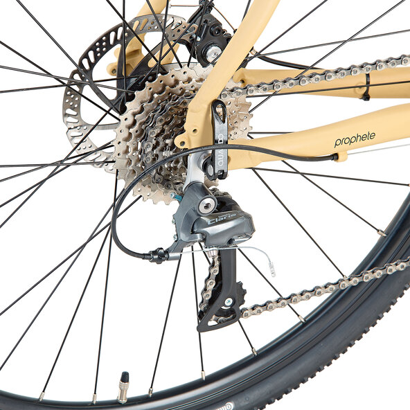 Ποδήλατο Gravel GravelerFit, μπεζ άμμου