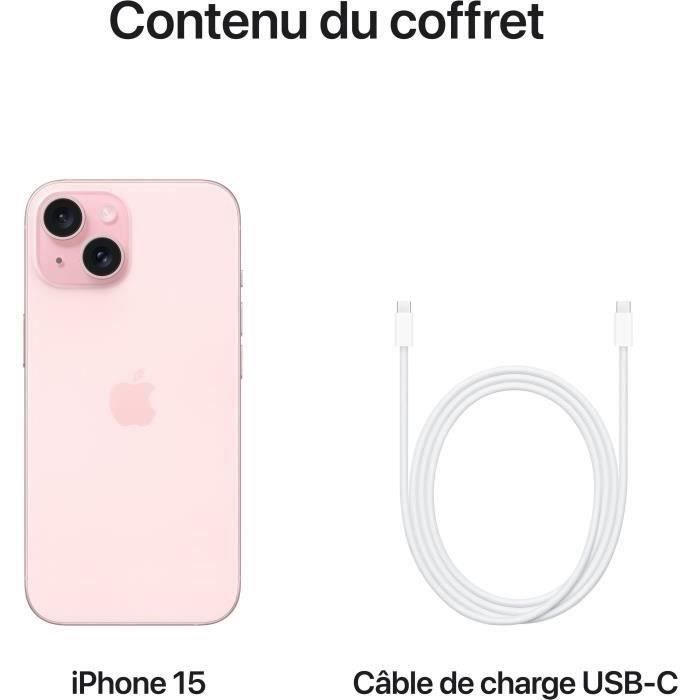 iPhone 15 256GB Rosa