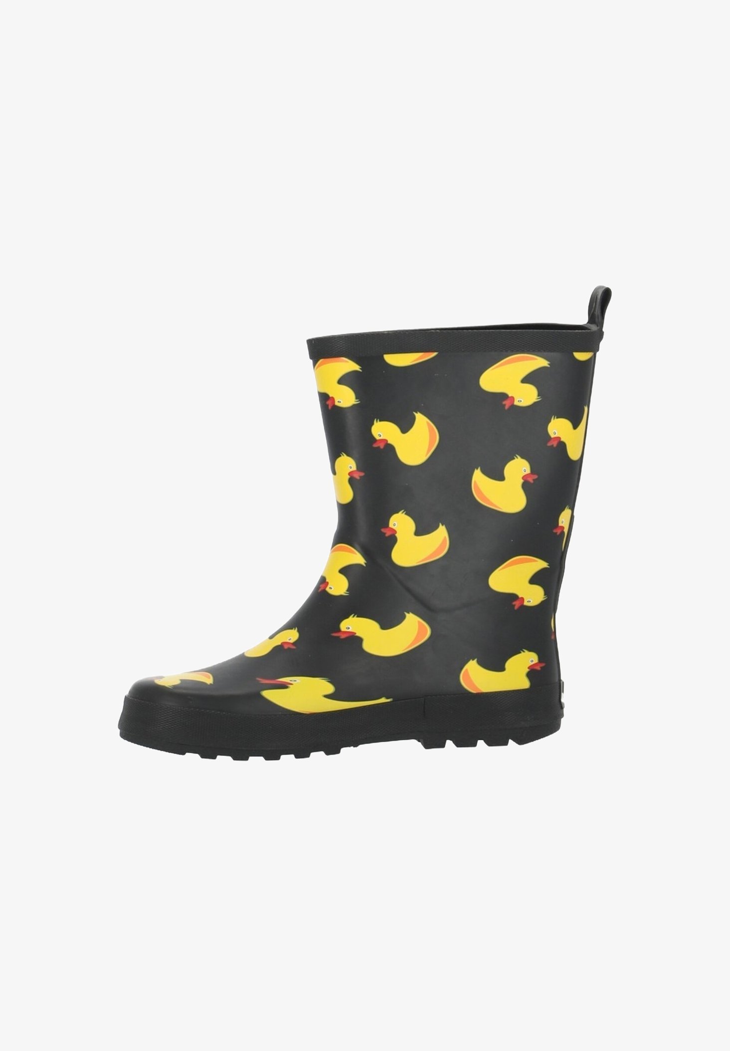 Blount & Pool DUCKLING - Wellies - anatra nera e gialla
