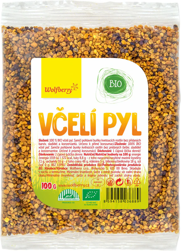 Wolfberry bijenpollen Biologisch, versterking van het immuunsysteem, biologische kwaliteit