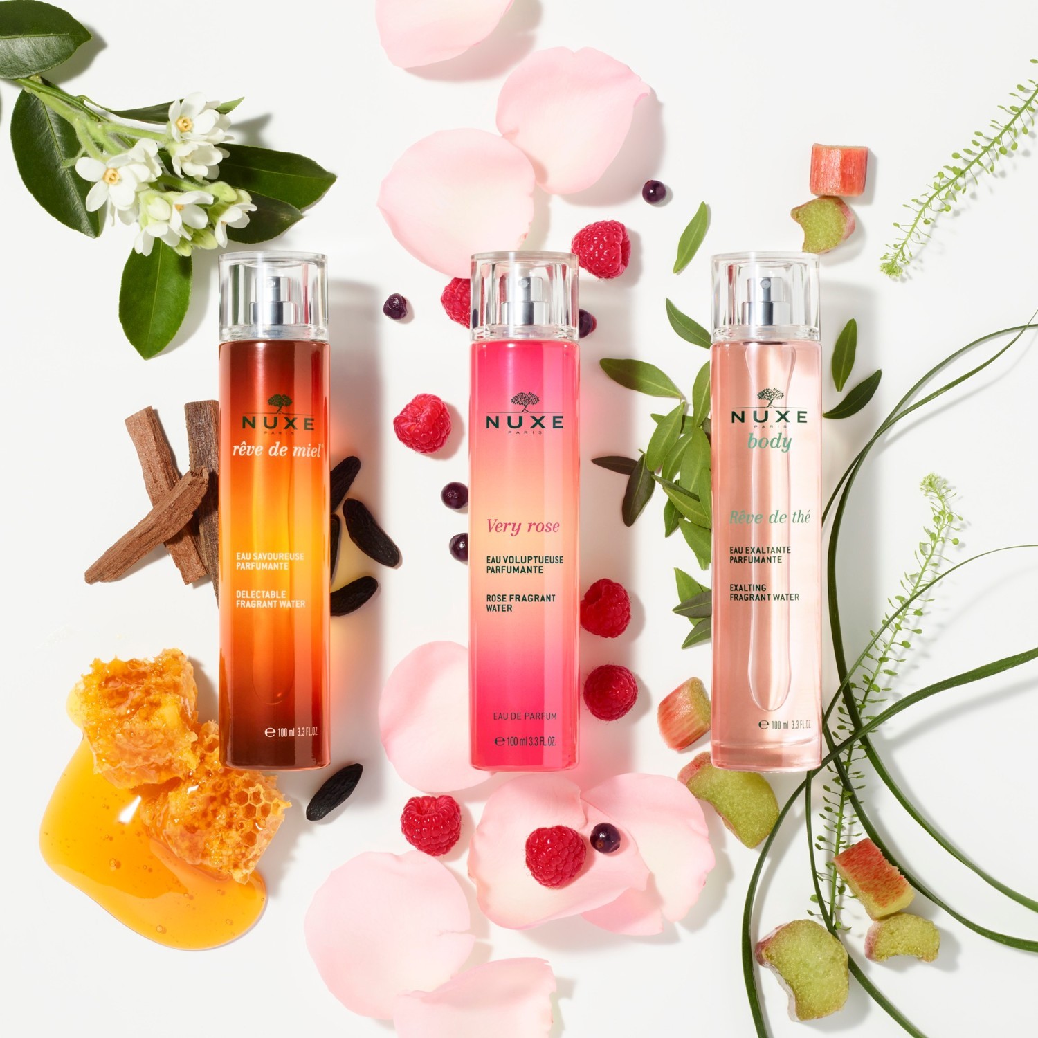 NUXE Eau fraîche Mirisna voda s mirisom ruže – 100 ml