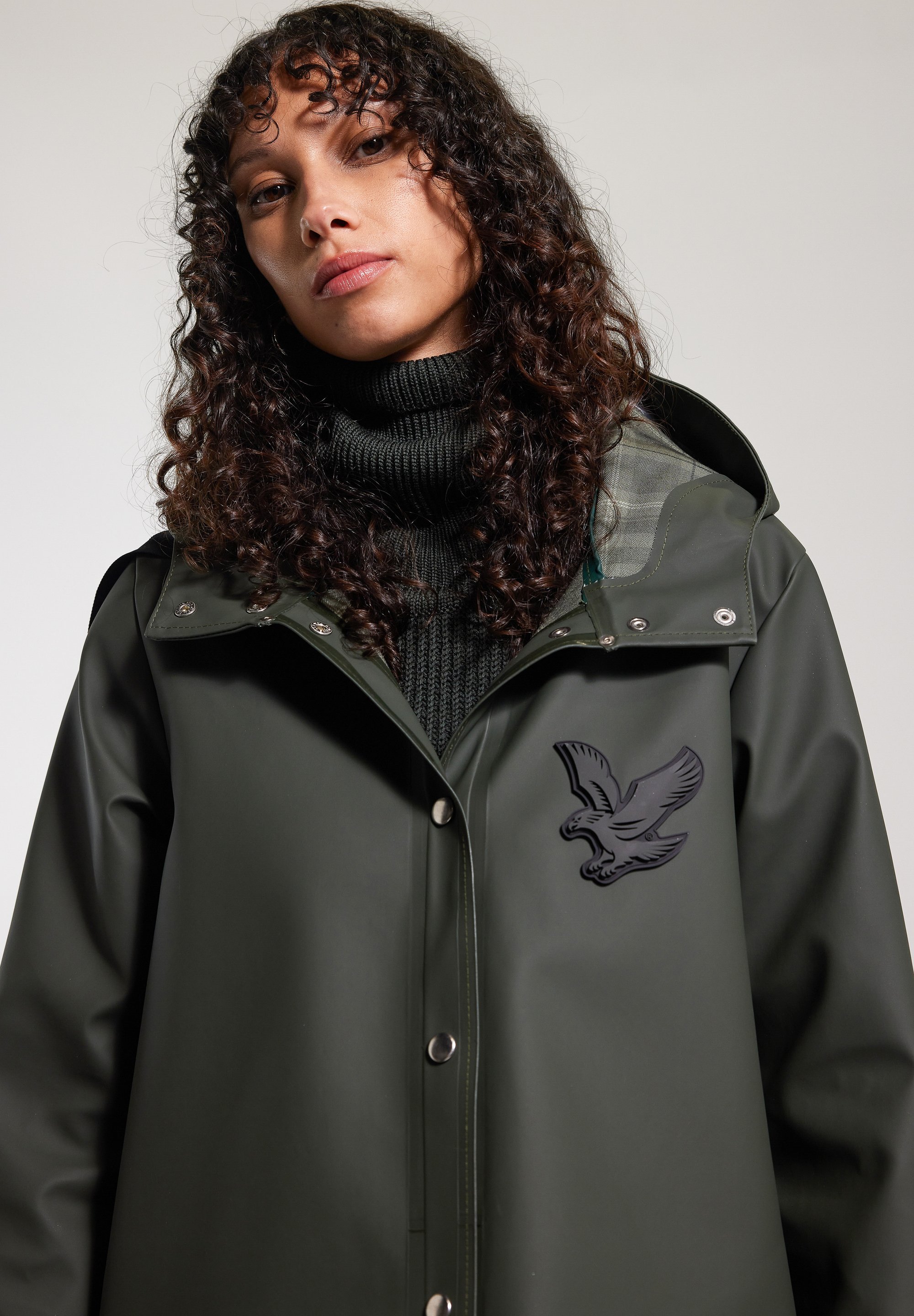 Stutterheim STUTTERHEIM X LYLE & SCOTT JACKET - Parka - groen