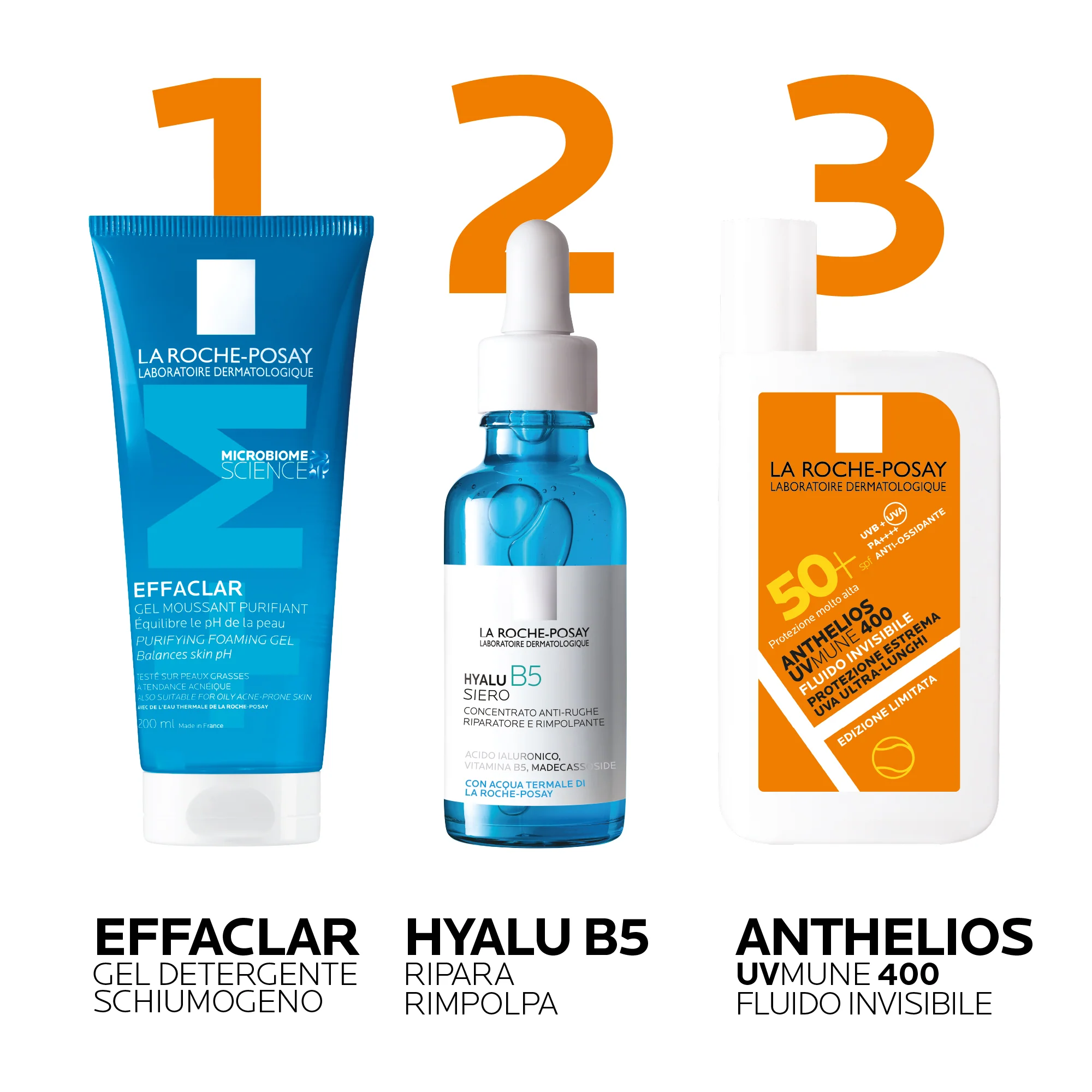 Anthelios UVMune 400 Fluido Invisibile SPF50+ - Solare viso alta prot.